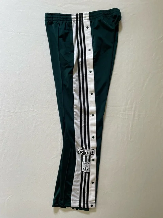 NWOT adidas Adibreak Track Pants Aurora Ivy Black Large - Picture 8 of 11